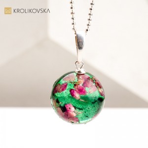 Naturalna biżuteria handmade – idealna na prezent dla miłośników natury.