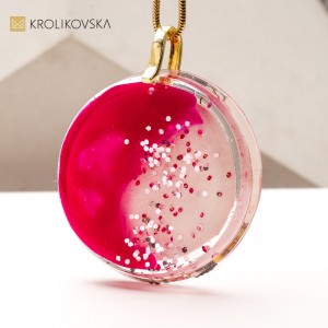 Ręcznie Malowana Biżuteria na Zamówienie – Unikatowy Naszyjnik.