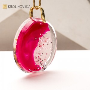 Ręcznie Malowana Biżuteria na Zamówienie – Unikatowy Naszyjnik.