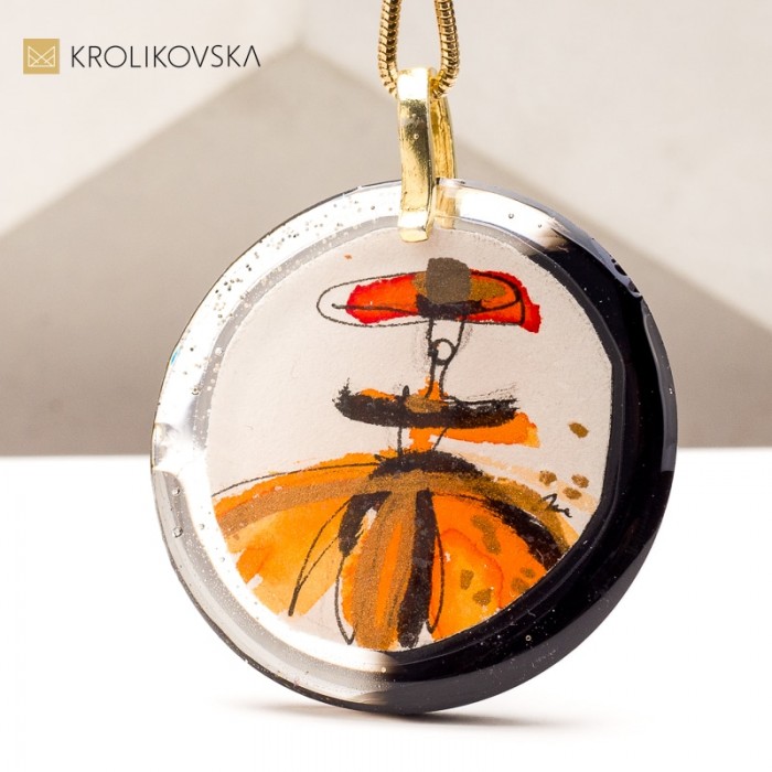 Unikatowy Naszyjnik Artystyczny – Idealny Prezent dla Koneserów Sztuki.