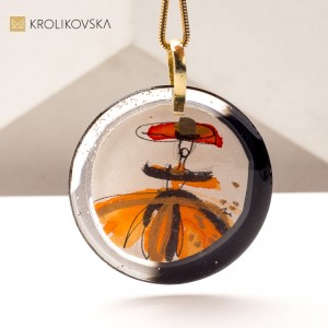 Unikatowy Naszyjnik Artystyczny – Idealny Prezent dla Koneserów Sztuki.