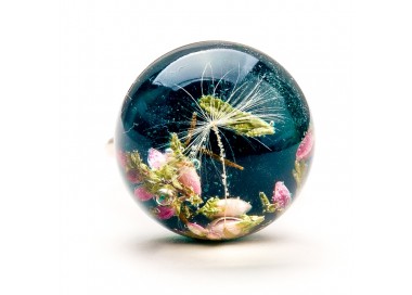 Artystyczny Pierścionek dla Miłośniczek Natury.