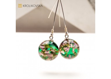 Kolczyki z Prawdziwymi Kwiatami – Biżuteria z Duszą.