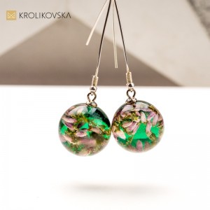 Kolczyki z Prawdziwymi Kwiatami – Biżuteria z Duszą.