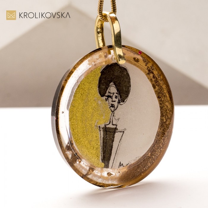 Naszyjnik Stworzony Przez Artystkę – Unikatowy Prezent dla Bliskiej Osoby.