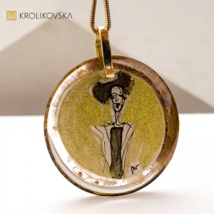 Niepowtarzalny Naszyjnik Artystyczny – Biżuteria Tworzona z Pasją1