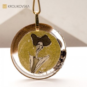 Limitowana Edycja Naszyjników z Ręcznie Malowanymi Motywami – Biżuteria na Wyjątkowe Okazje.