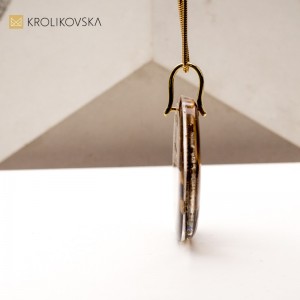 Naszyjnik z Oryginalną Grafiką – Artystyczny Prezent Ręcznie Tworzony.