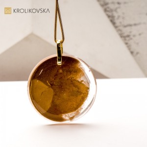 Naszyjnik z Ręcznie Malowanym Motywem – Jedyny Taki Prezent, Stworzony z Pasją.