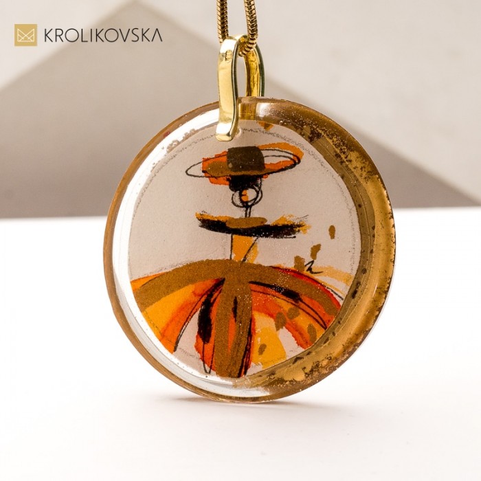 Ręcznie Malowany Naszyjnik – Każdy Egzemplarz to Unikatowa Historia. Ręcznie Malowany Naszyjnik – Każdy Egzemplarz to Unikatowa Historia.