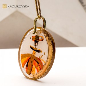 Ręcznie Malowany Naszyjnik – Każdy Egzemplarz to Unikatowa Historia. Ręcznie Malowany Naszyjnik – Każdy Egzemplarz to Unikatowa Historia.