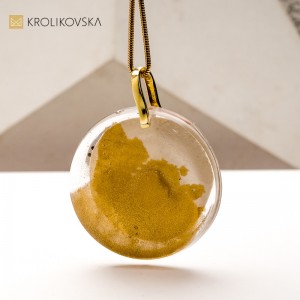 Naszyjnik Malowany Ręcznie – Wyrafinowany Prezent Stworzony z Pasją.