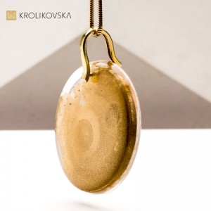 Unikatowa Biżuteria Ręcznie Malowana – Naszyjnik dla Kobiety z Charakterem.