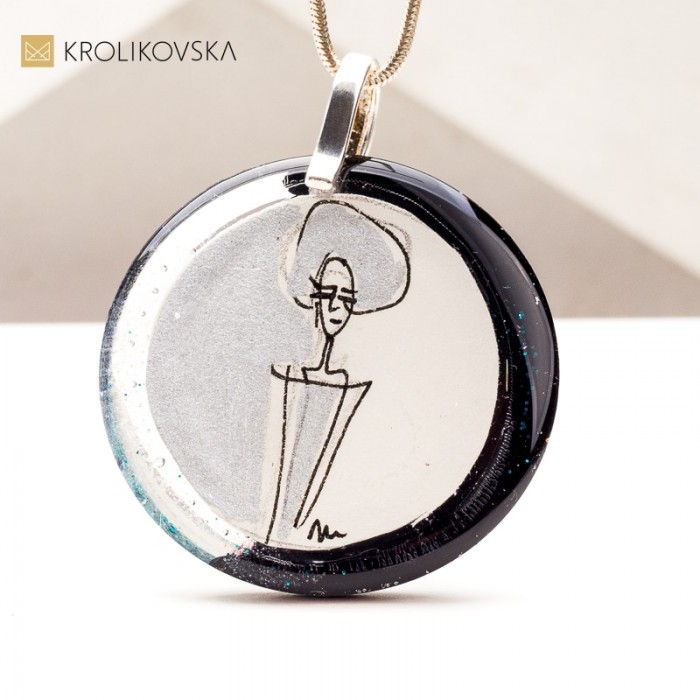 Naszyjnik Ręcznie Tworzony przez Artystkę – Niezwykły Prezent na Każdą Okazję. Naszyjnik Ręcznie Tworzony przez Artystkę – Niezwykły Prezent na Każdą Okazję.