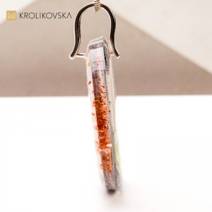 Ekskluzywny Naszyjnik z Ręcznie Malowaną Grafiką – Biżuteria z Duszą.