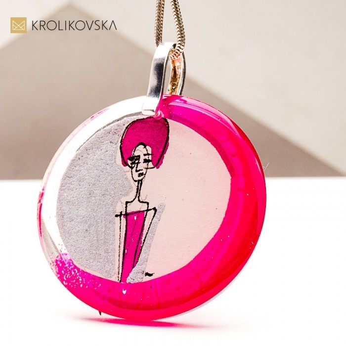 Naszyjnik z Duszą – Biżuteria z Ręcznie Malowanymi Dziełami Sztuki. Naszyjnik z Duszą – Biżuteria z Ręcznie Malowanymi Dziełami Sztuki.