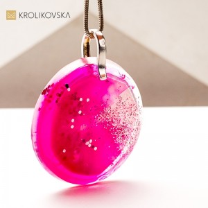 Malowana Biżuteria – Naszyjnik na Zamówienie.
