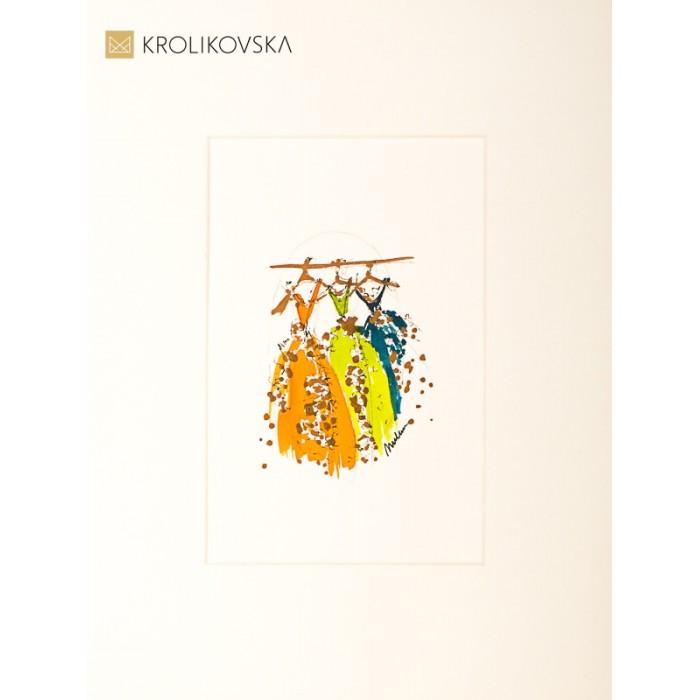 Akwarelowa Moda – Kreacja Prosto z Wyobraźni, Akwarelowe kreacje.