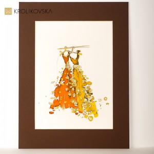 Zatańczone Barwy – Muzyczna Inspiracja na Papierze, Akwarelowe kreacje.