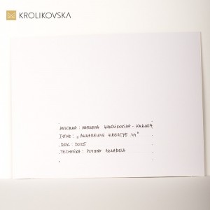 Kobieca Delikatność – Akwarela na Prezent dla Niej, Akwarelowe kreacje.
