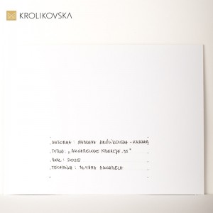 Akwarelowe Przeznaczenie, Akwarelowe kreacje.