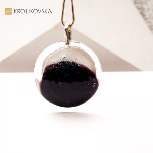 Naszyjniki z Ręcznie Malowanymi Grafikami 2- Unikatowy Prezent.