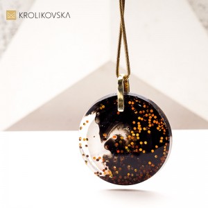 Ręcznie malowana biżuteria z serca – dla tej jedynej.