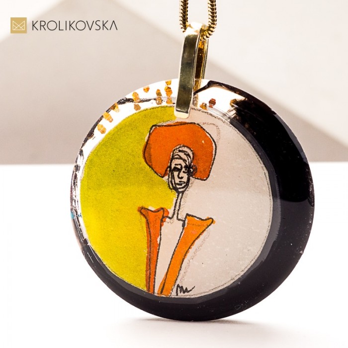 Artystyczny naszyjnik dla ukochanej – wyraz głębokich uczuć.