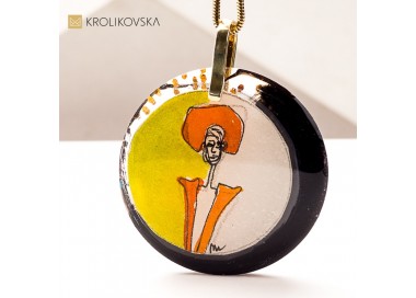 Artystyczny naszyjnik dla ukochanej – wyraz głębokich uczuć.