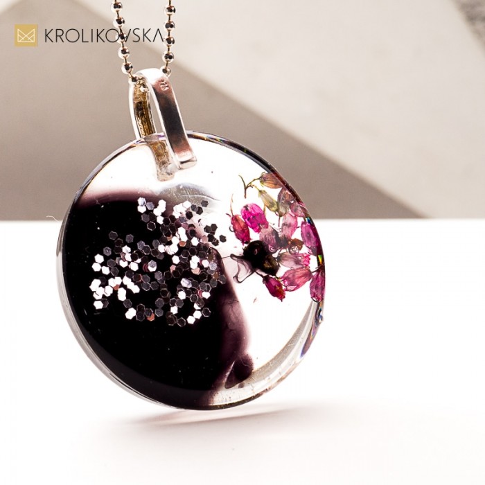 Naszyjnik na 40 urodziny – elegancka biżuteria artystyczna handmade.