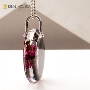 Naszyjnik na 40 urodziny – elegancka biżuteria artystyczna handmade.