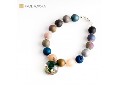 Bransoletka z agatów i srebra – wyjątkowy prezent dla kobiety