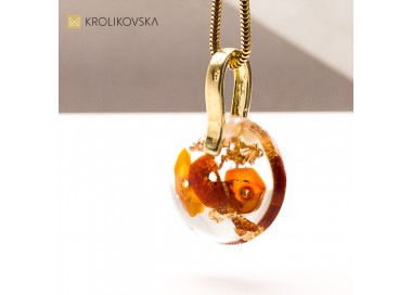 Ekskluzywny naszyjnik z bursztynem – limitowana edycja handmade.