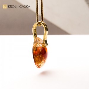 Ekskluzywny naszyjnik z bursztynem – limitowana edycja handmade.