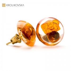 Nowoczesne kolczyki, biżuteria artystyczna.