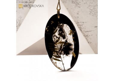 Naszyjnik z żywicy z motywem lata – unikalna biżuteria ręcznie robiona