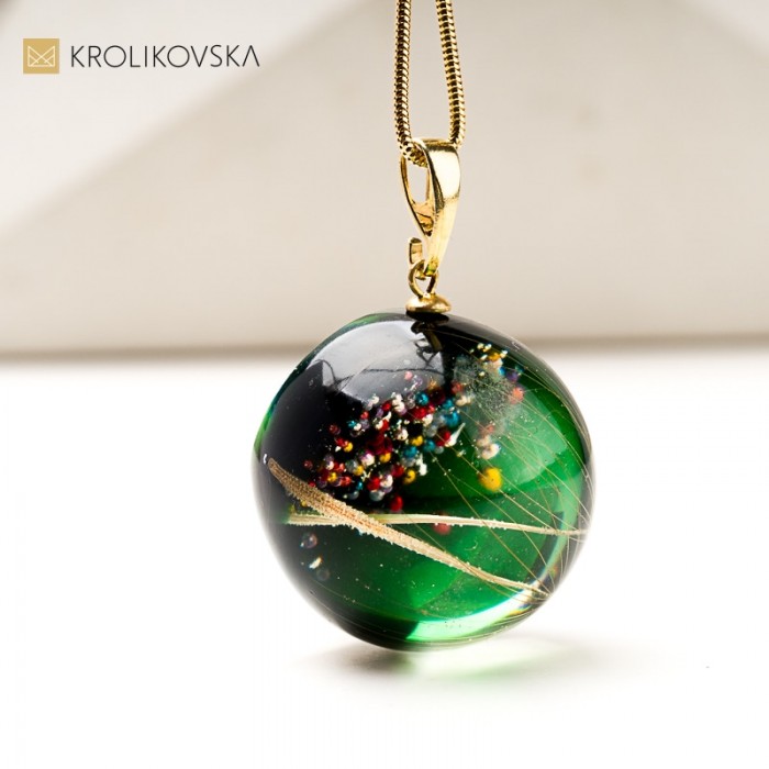 Naszyjnik "Dla Babci" – serce pełne miłości.