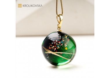 Naszyjnik "Dla Babci" – serce pełne miłości.