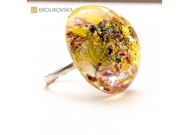 Biżuteria z żywicy handmade – unikalny prezent dla niej.1