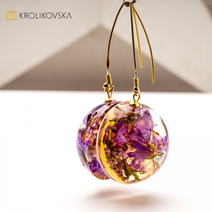 Biżuteria z żywicy handmade – naturalny prezent pod choinkę.1