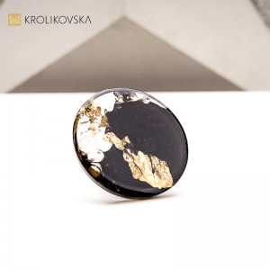 Pierścionek artystyczny – biżuteria jak obraz.1