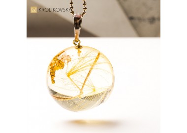 Biżuteria na święta prezent dla niej – elegancki naszyjnik inspirowany naturą.