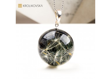 Naszyjnik kula, elegancki prezent świąteczny.1