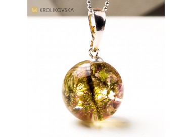 Naszyjnik z wrzosem– luksusowy prezent dla niej