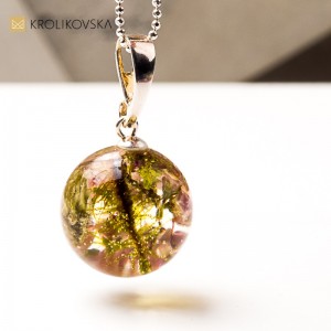 Naszyjnik z wrzosem– luksusowy prezent dla niej