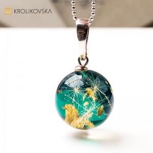 Naszyjnik Gwiazdka – biżuteria z żywicy na święta