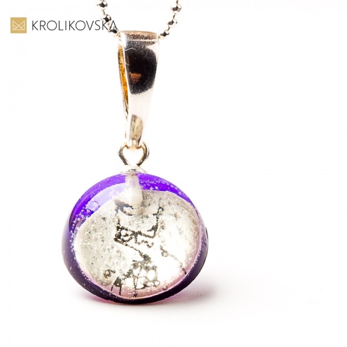 Unikatowy naszyjnik artystyczny – świąteczny upominek handmade