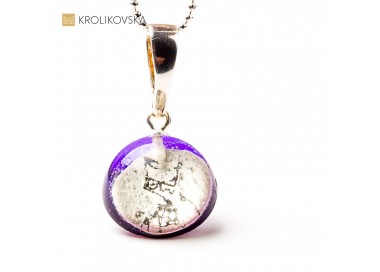 Unikatowy naszyjnik artystyczny – świąteczny upominek handmade