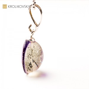 Unikatowy naszyjnik artystyczny – świąteczny upominek handmade