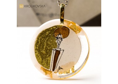 Naszyjnik handmade, symbol kobiecości i wrażliwości.